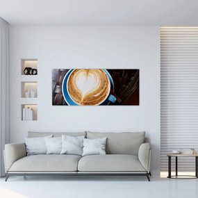 Obraz - Latte Art (120x50 cm)