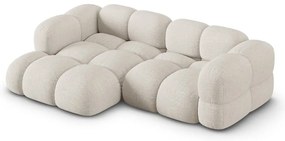 Béžová rohová pohovka (ľavý roh/s leňoškou) Loretto – Cosmopolitan Design