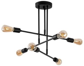 Luster na tyči FLOWER 6xE27/40W/230V