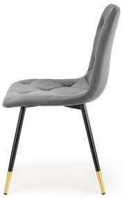 Dizajnová stolička Nypo šedá