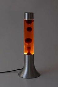 Rabalux 76026 dekoratívna lávová stolná LED lampa Poppilol, oranžovočervená