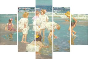 Obraz - Edward Henry Potthast, A Holiday, reprodukcia (150x105 cm)