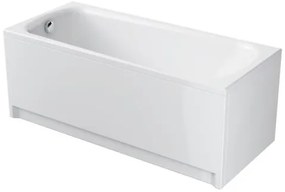 Cersanit Nao, akrylátová vaňa 160x70cm + nožičky, biela, S301-243