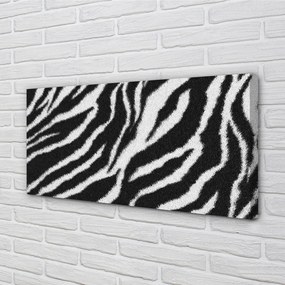 Obraz na plátne zebra fur 140x70 cm