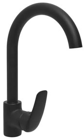 Drezová batéria Ceramia S-Line Pro s otočným ramienkom čierna SIKOBSLPRO280C