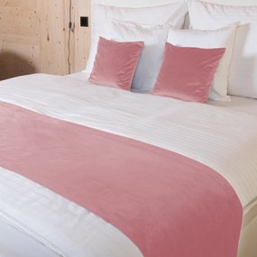 Biante Zamatový prehoz/behúň na posteľ Velvet Prémium SVP-033 Staroružový 60x220 cm