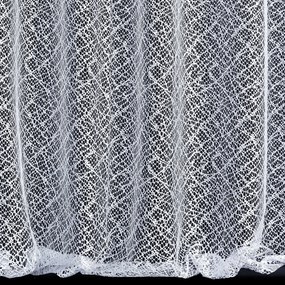 ZÁCLONA NA KRÚŽKOCH AMANDA 300 CM X 250 CM BIELA