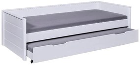 Inter Link Detská výsuvná posteľ Dream the Future, 90 x 200 cm (biela)  (100394227)