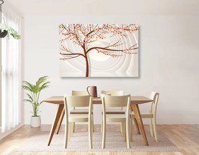 Obraz moderný strom na abstraktnom pozadí Varianta: 90x60