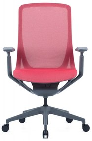 Kancelárska stolička OFFICE More C-BON — viac farieb Tmavá / červená