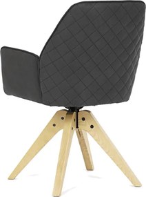 Jedálenská stolička čierna HC-539 BK3