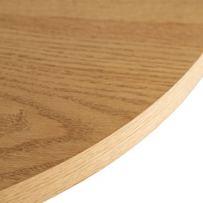 PROXIMA.store - Okrúhly konferčenčný stolík LINCOLN FARBA: čiarna