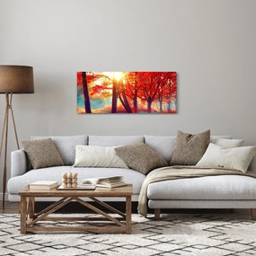 Obraz - Jesenná krajina (120x50 cm)