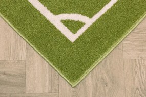 Koberec CLARA KIDS 02922A Ihrisko zelený / krémový