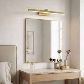 Toolight Toolight, LED nástenné svietidlo, 58cm, 11W, 4000K, 1000lm, SWE008-1W, zlatá matná, OSW-20107