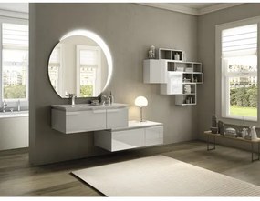 Kúpeľňová skrinka pod umývadlo Baden Haus Avril 100x45x30 cm biela