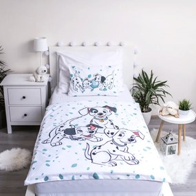 Jerry Fabrics Obliečka do postieľky 101 dalmatincov "Play" 100x135 / 40x60 cm