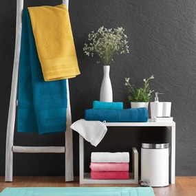 Tmavosivá froté bavlnená osuška 90x150 cm Tendresse – douceur d'intérieur