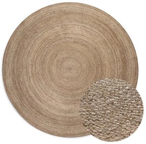 Koberec Hanse Home Jute Braided Rangpur sivý / hnedý