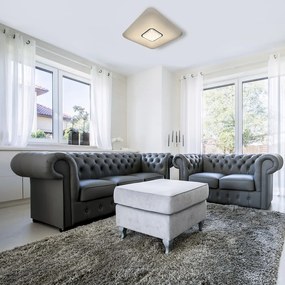 Stropné LED svietidlo Yax, 1x LED 24w, 3000-6000k, w, s ovládačom