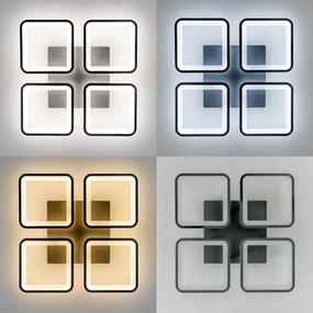 Brilagi - LED Stmievateľný prisadený luster SQUARED LED/85W/230V 3000-6500K + DO