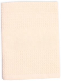 Utierka vaflová jednofarebná maslová