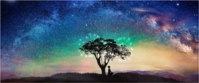 Obraz - Odpočinok pod hviezdami (120x50 cm)