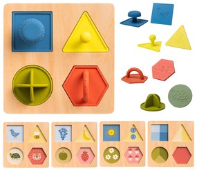 Puzzle vkladacie tvary pre najmenších