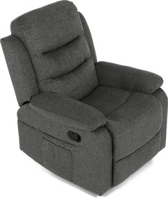 Polohovacie kreslo sivé TV-4086 GREY2