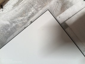 AKCIA Biela skrinka pod umývadlo MASON BL13, čierny vysoký lesk HG II. akosť