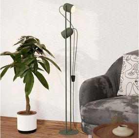 Eglo 44137 - Stojacia lampa TILSTON 2xE14/8W/230V zelená