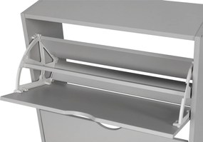 Noela Botník s 2 priehradkami sivý LUNARO