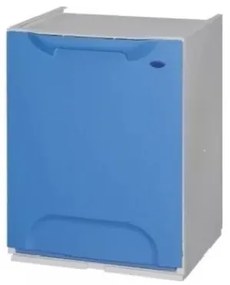 ARTPLAST Úložný box / kôš výklopný Eco-Logico modrý 34x29x47 cm