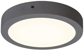 RABALUX Prisadené LED stropné osvetlenie, 18W, denná biela, 22,5 cm, okrúhle, biele