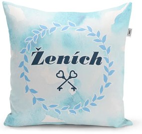 Sablio Vankúš Ženích: 40x40 cm