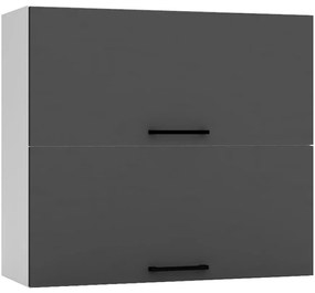 Kuchynská skrinka Max W80grf/2 šedá