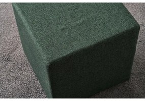 Taburet CUBI 40x40 cm zelený