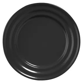 24-dielna jedálenská súprava, čierna/porcelán