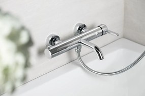 Sapho Sapho, ICONIC podomietková bidetová batéria so Stop sprškou, guľatá, medená matná, AF040PG