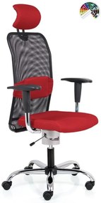 PEŠKA Balančná kancelárska stolička TECHNO FLEX XL čalúnenie KOŽA