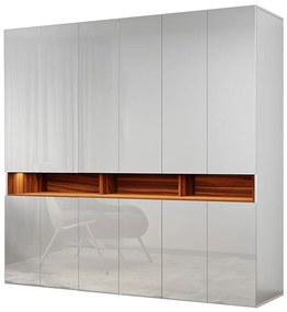 Skriňa s vybavením Laura 240 Biela