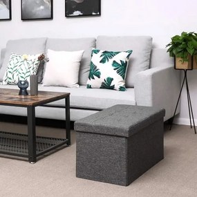 Lavička s úložným priestorom SONGMICS LSF46GYZ