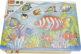 Magnetické puzzle Viga 58423 chytanie rýb