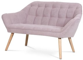 Autronic BONTEC Dvojmiestna pohovka, sivá, látka, AK-322 GREY2 Farba: Ružová