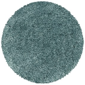 Ayyildiz Kusový koberec SYDNEY 3000, kulatý, Aqua Rozmer koberca: 200 cm KRUH