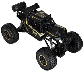 KIK RC Rock Crawler auto na diaľkové ovládanie 1:8, 4x4, čierne