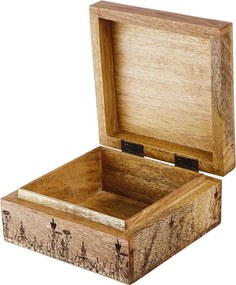 FLOWER BOX Štvorcová truhla 14 x 14 cm