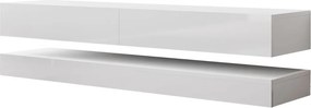 TV STOLIK SALLE BIELY LESK 140 cm