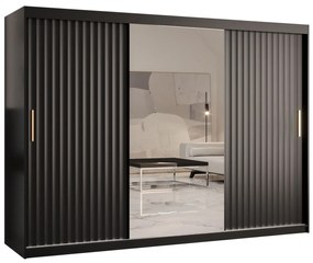 Skriňa Towiro Wave 2 250, Farby: čierna