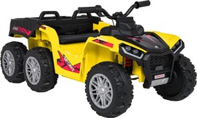 Elektrická štvorkolka Quad Sport TX 4 × 4 žltá